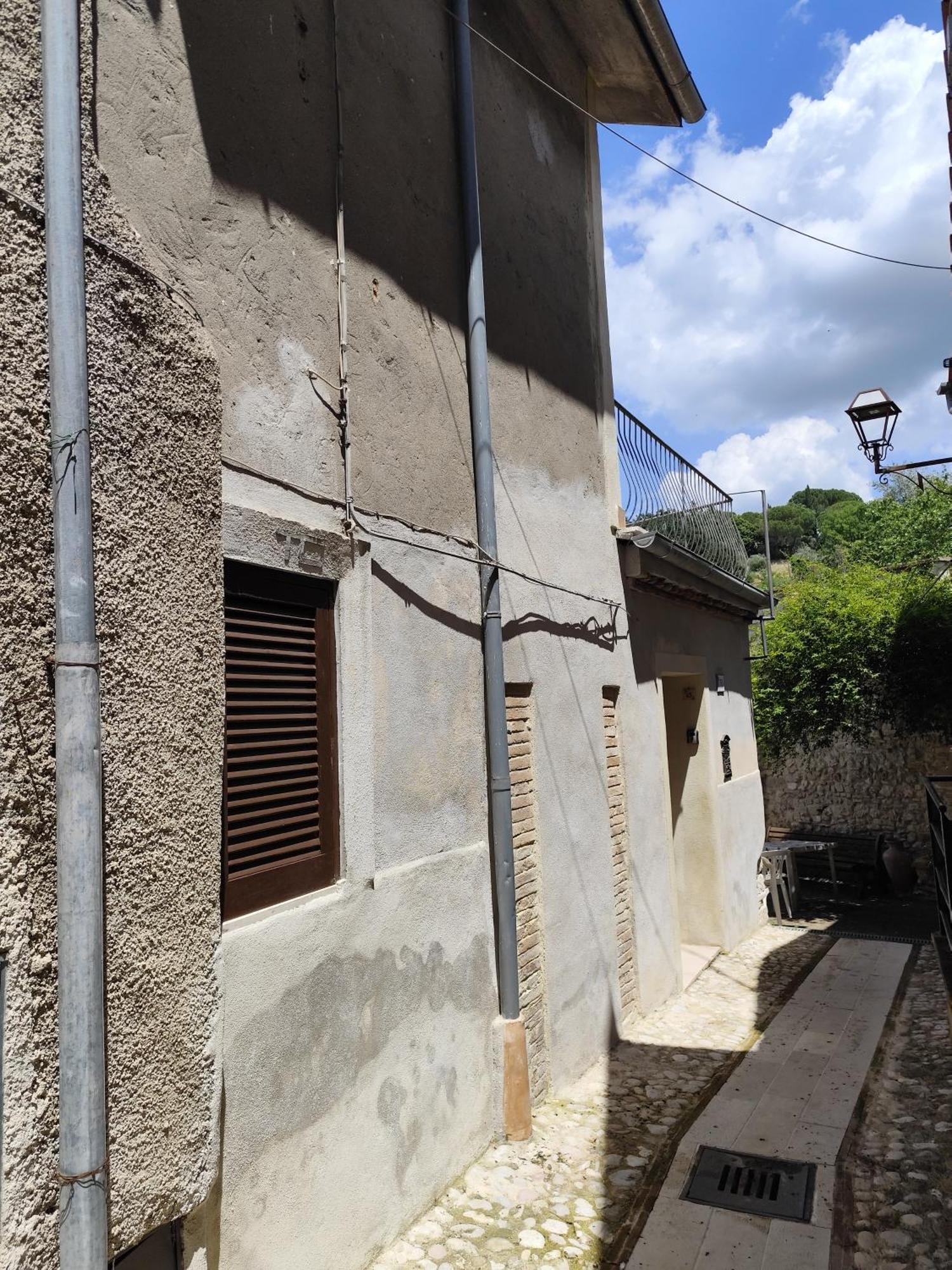 Вилла Casa In Antico Borgo Medievale A Tarano Ri, Via Giacomo Leopardi, 15 Экстерьер фото